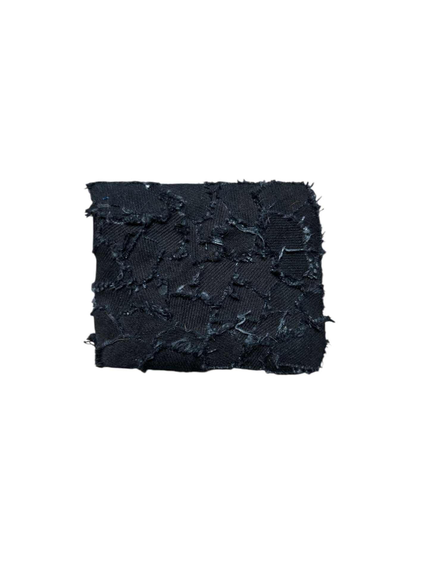 Black Patchwork Wallet