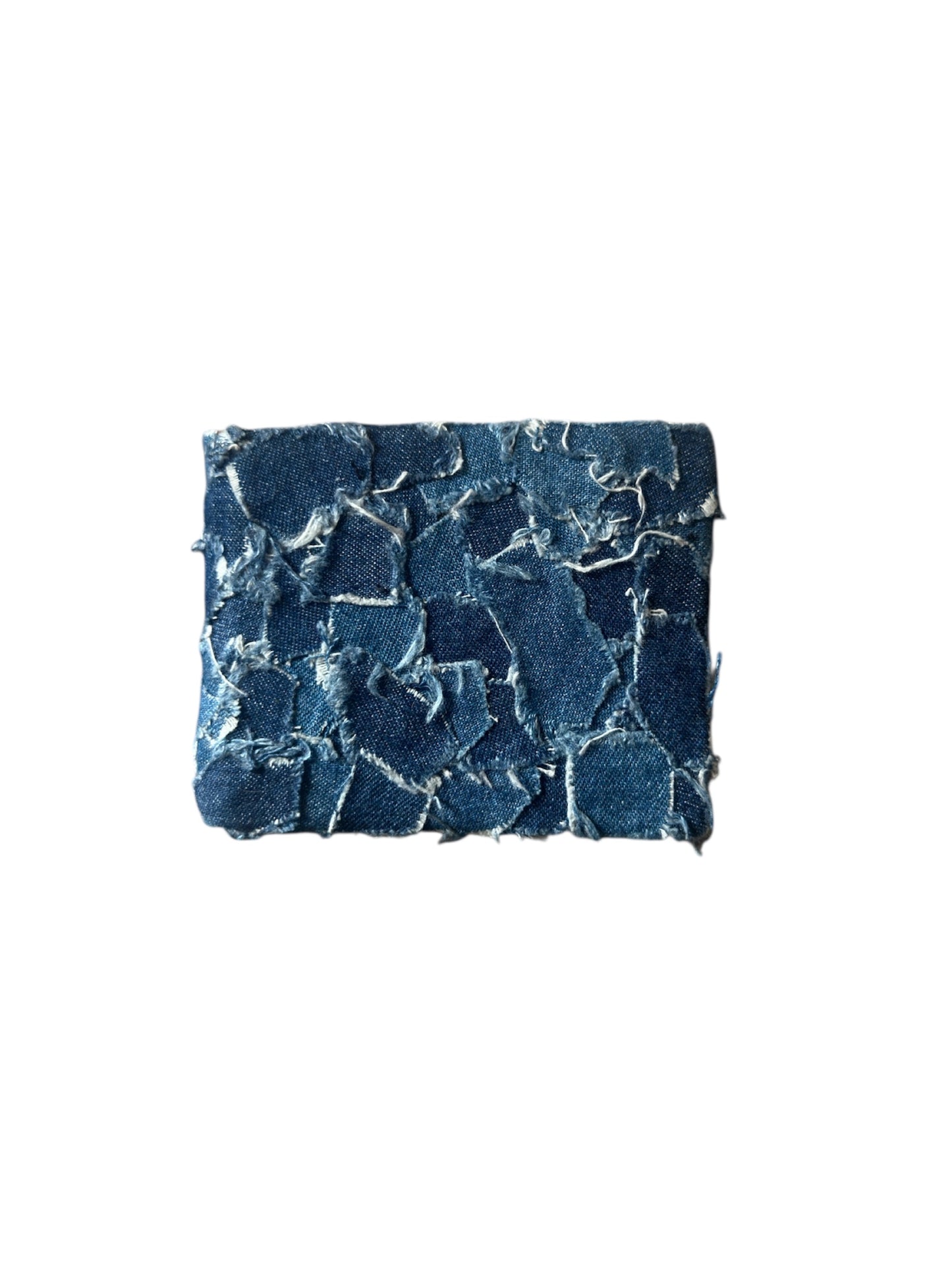 Blue Patchwork Wallet