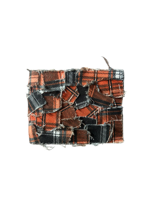 Plaid Patchwork Wallet